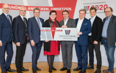 Wirtschaftsgrößen bei Neujahrsempfang