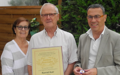 Konrad Auer feiert seinen 80. Geburtstag!