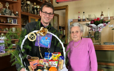 Paula Glanz aus Stölzles bei Hirschbach feierte ihren 95. Geburtstag