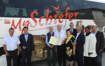 80 Jahre Taxi Schiefer und neuer Geschäftsauftritt „MySchiefer“