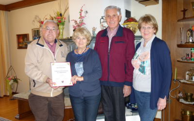 Ernestine Biber ist 85