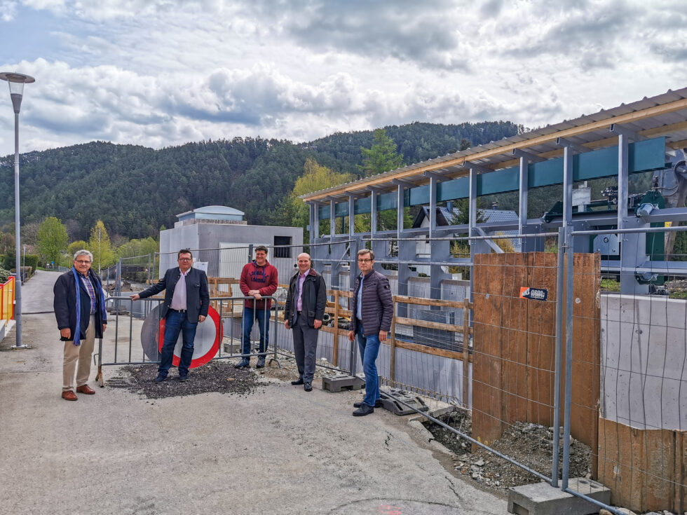 Besichtigung Hochwasserschutzmaßnahmen Türnitz Wirtschaftsbund