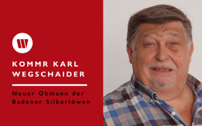 Neuer Obmann der Badener Silberlöwen