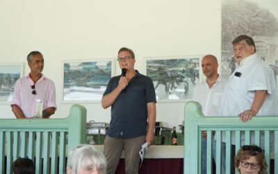 Die Wirtschaft traf sich beim Traben