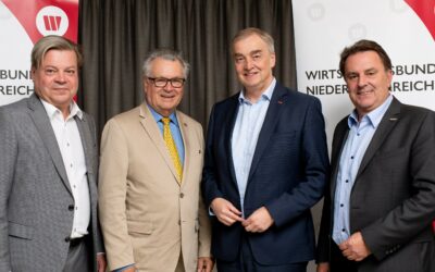 Wirtschaftsbund Neuwahlen im Bezirk Korneuburg