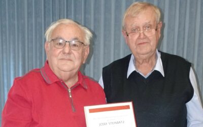 Josef Steinbatz feiert 75. Geburtstag