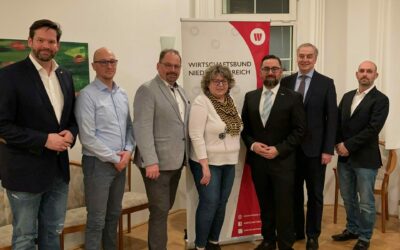 Stadtgruppe Gerasdorf hat neuen Wirtschaftsbund Vorstand