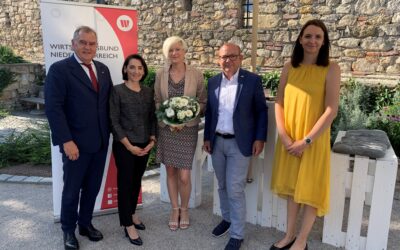 Judith Hönig als Teilbezirksgruppenobfrau im Wirtschaftsbund Wiener Neustadt Stadt wiedergewählt