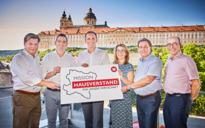 NÖ Wirtschaftsbund: Bezirkstour „Mission Hausverstand“ macht Station in Bezirk Melk