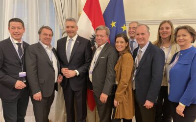 WBNÖ zu Austausch mit Bundeskanzler Karl Nehammer über die aktuellen Herausforderungen der Wirtschaft im Bundeskanzleramt