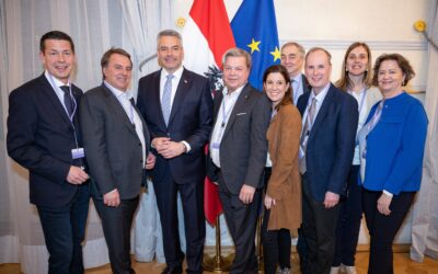 WBNÖ zu Austausch mit Bundeskanzler Karl Nehammer über die aktuellen Herausforderungen der Wirtschaft im Bundeskanzleramt