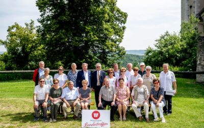 Gmünder Silberlöwen beim Landestreffen der Wirtschaftsbund Silberlöwen auf Schloss Rosenburg