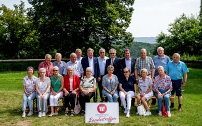 Mödlinger Silberlöwen beim Landestreffen der Wirtschaftsbund Silberlöwen auf Schloss Rosenburg