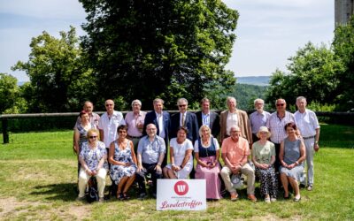 Zwettler Silberlöwen beim Landestreffen der Wirtschaftsbund Silberlöwen auf Schloss Rosenburg