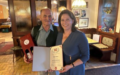 80. Geburtstag von Walter Malzer