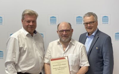 NÖ Wirtschaftsbund ehrt Dieter Holzer aus Ottenschlag