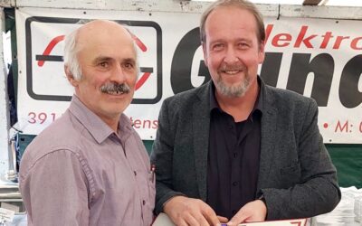 Alois Kitzler erhält Silberne Ehrennadel