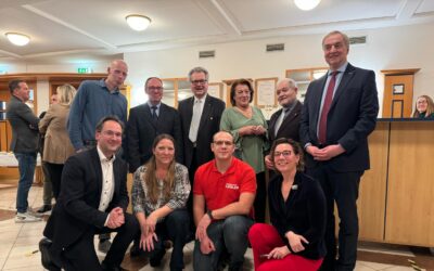 WB Team arbeitete tatkräftig beim Neujahrsempfang Langenzersdorf