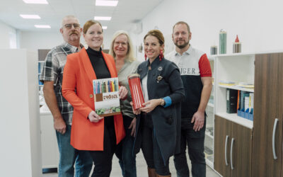 Betriebsbesuch-Tour im Bezirk Baden