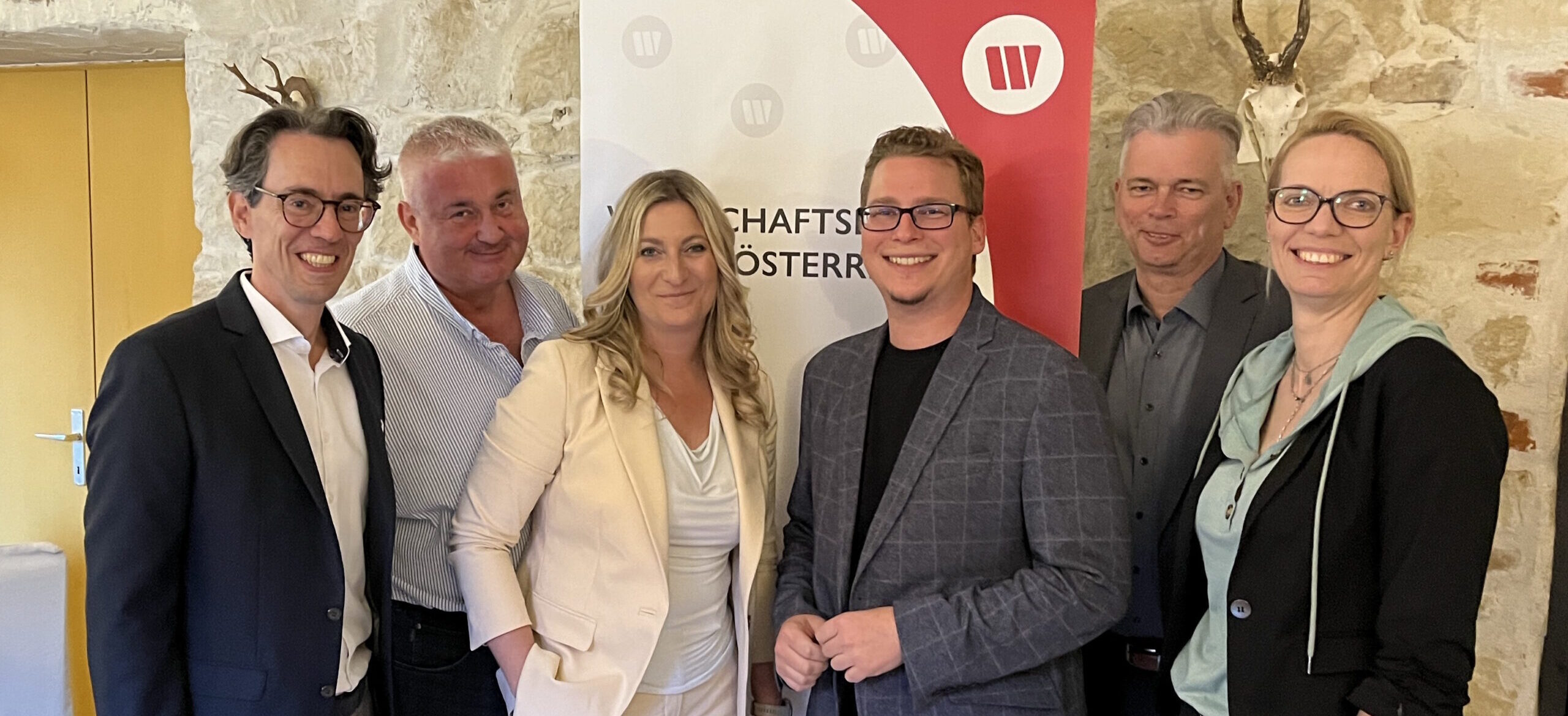 Neuwahl der Gemeindegruppe Das Gruppenfoto Neuwahl Wirtschaftsbund Gemeindegruppe Oberwaltersdorf