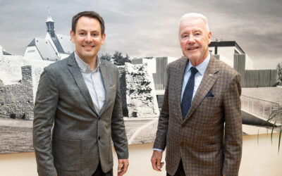 Austausch mit dem Bürgermeister von Wiener Neustadt