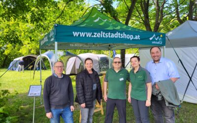 Große Zeltausstellung in der Seeschlacht