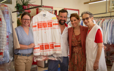 Betriebsbesuch bei EOS Putzerei