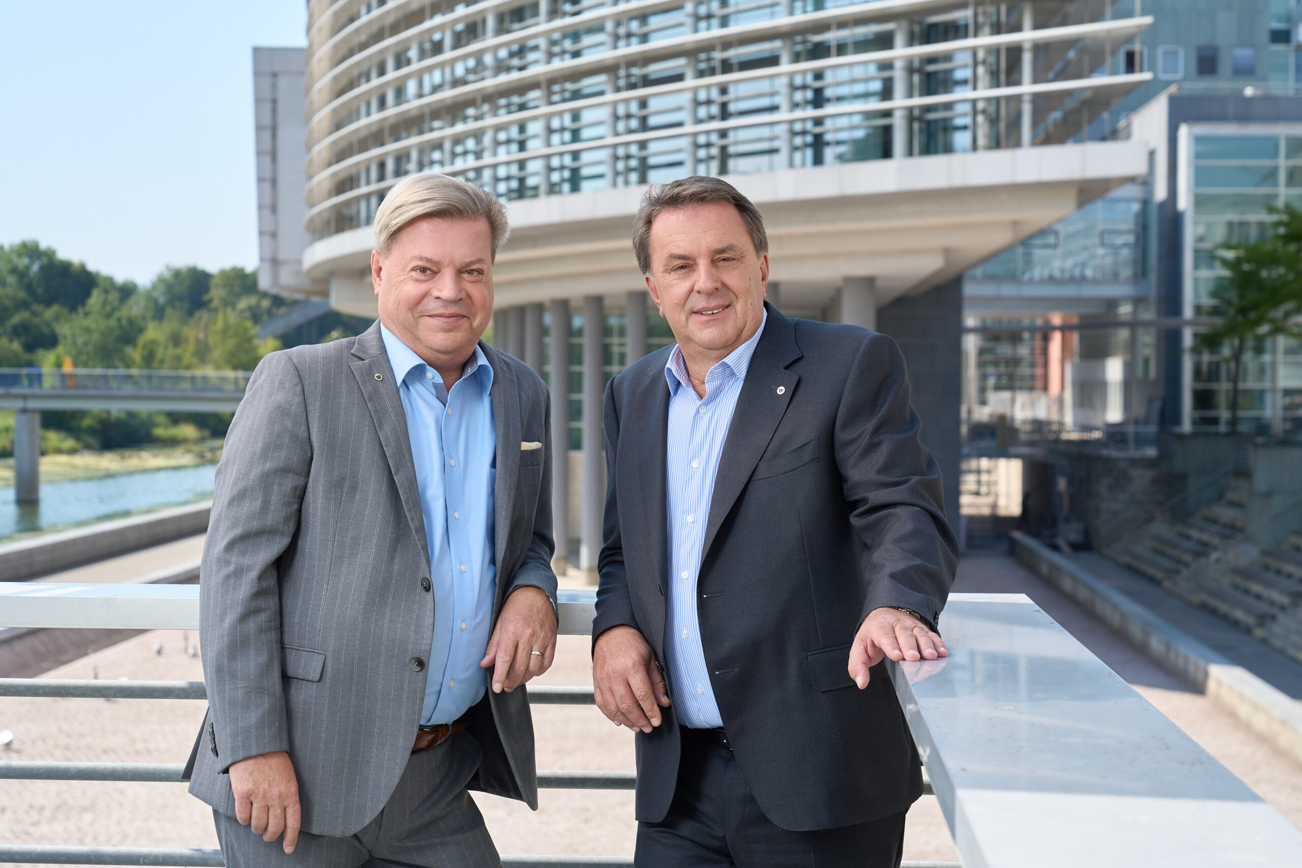 WBNÖ Kalte Progression Direktor Harald Servus und WBNÖ Landesgruppenobmann WKNÖ Präsident Wolfgang Ecker im Foto