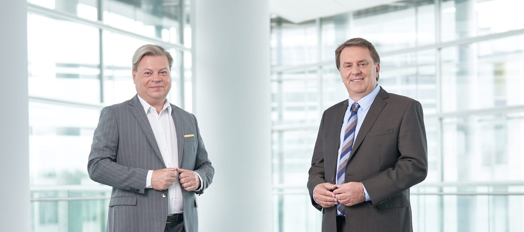 Ecker_Servus_Monihart WBNÖ Landesobmann WKNÖ Präsident Wolfgang Ecker und WBNÖ Direktor Abg. z. NR Harald Servus am Bild zu sehen.