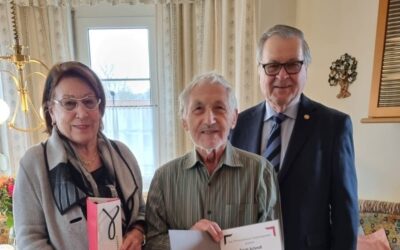 Erich Schindl feiert 90!