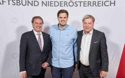 WBNÖ Ecker/Servus: Wirtschaftsbund Niederösterreich gratuliert: Sebastian Stark wird Bundesrat