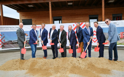 WBNÖ: „Mit Holz in die Zukunft bauen“ – Spatenstich bei Rubner Holzbau in Ober-Grafendorf