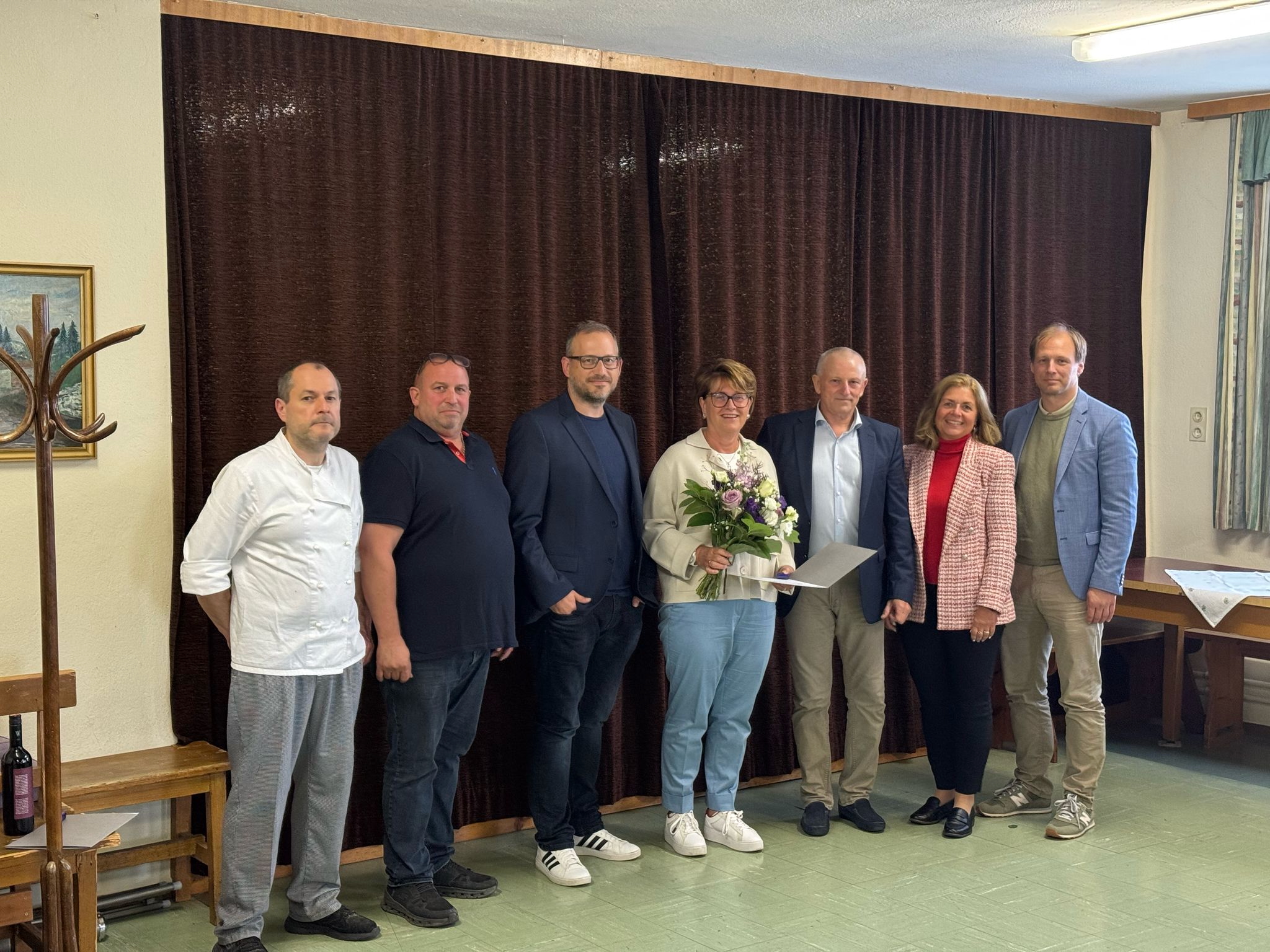 Die Teilnehmerinnen und Teilnehmer des Events und der Verleihung zur Silbernen Ehrennadel.