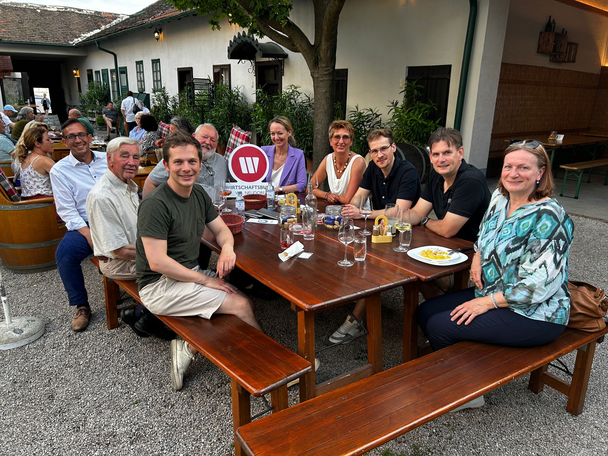 Das erfolgreiche Netzwerktreffen des WB Wiener Neudorfes mit seinen Teilnehmerinnen und Teilnehmern