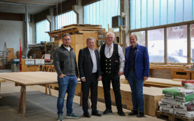 WBNÖ zu Besuch bei Holzbau Huber in Wimpassing an der Pielach