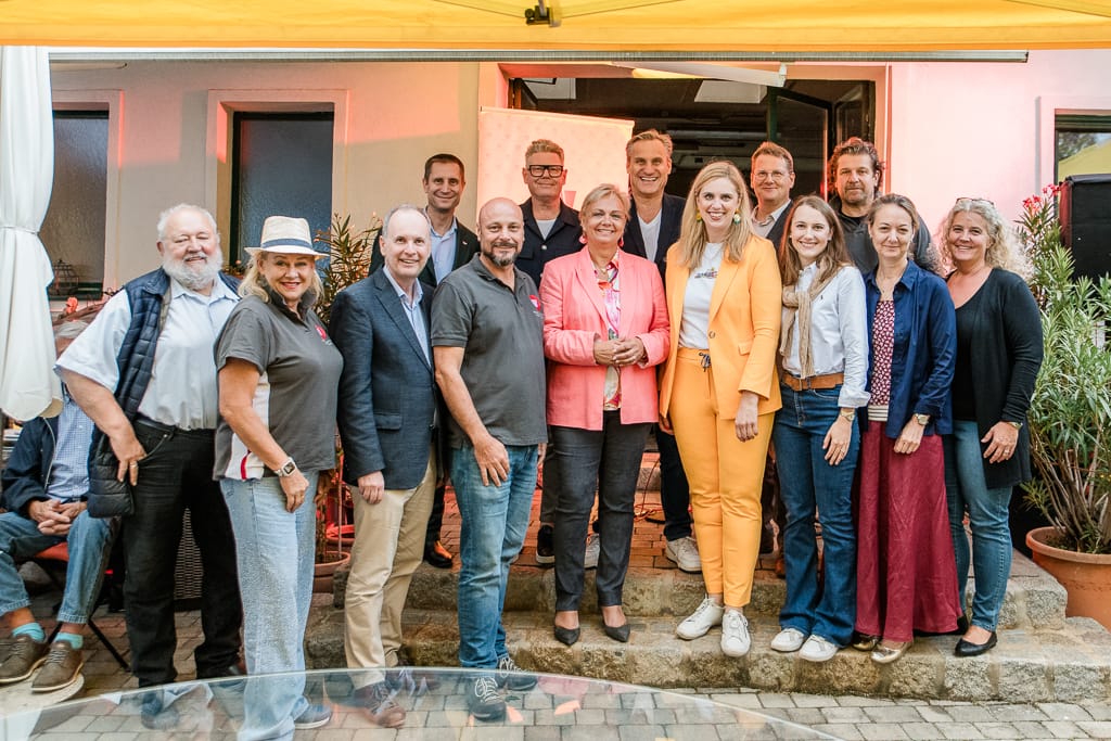Das Wirtschaftsbund Sommerfest im Bezirk Mödling.