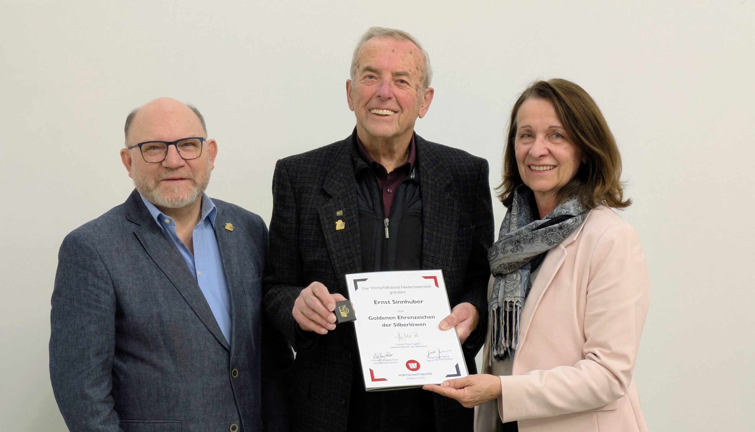 Neuer Vorsitzender der Silberlöwen im Bezirk Zwettl.