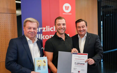 Christian Hofecker aus Rohrbach an der Gölsen schließt Wirtschaftsbund Kaderschmiede erfolgreich ab