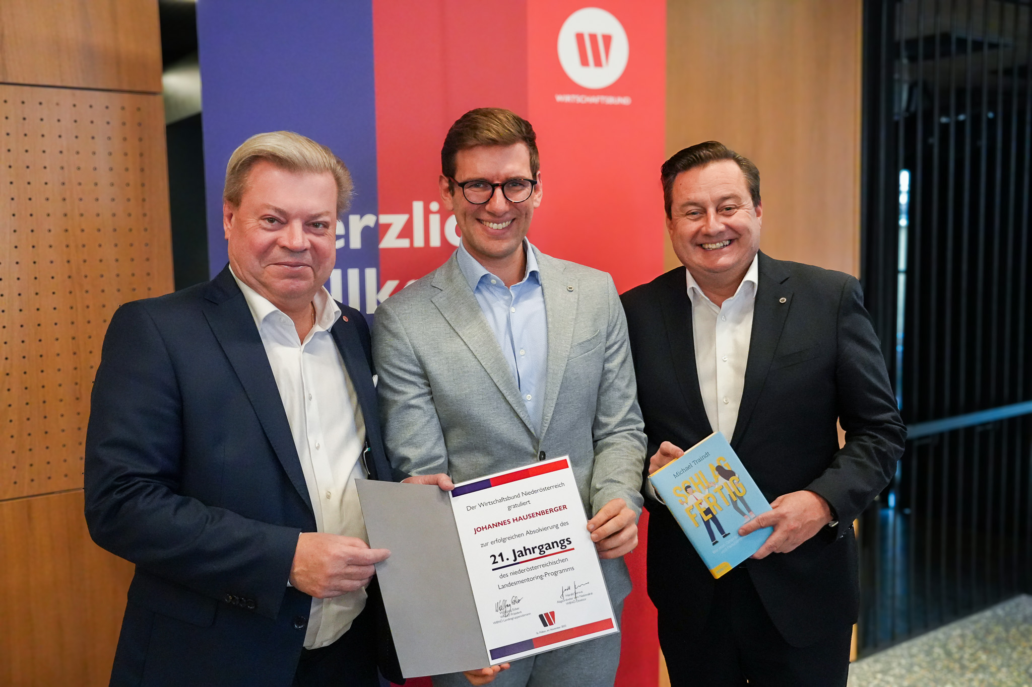 Der Absolvent des WB Landesmentoring Progamms.