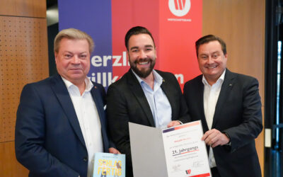 Philipp Pflügl aus Scheibbs schließt Wirtschaftsbund Kaderschmiede erfolgreich ab