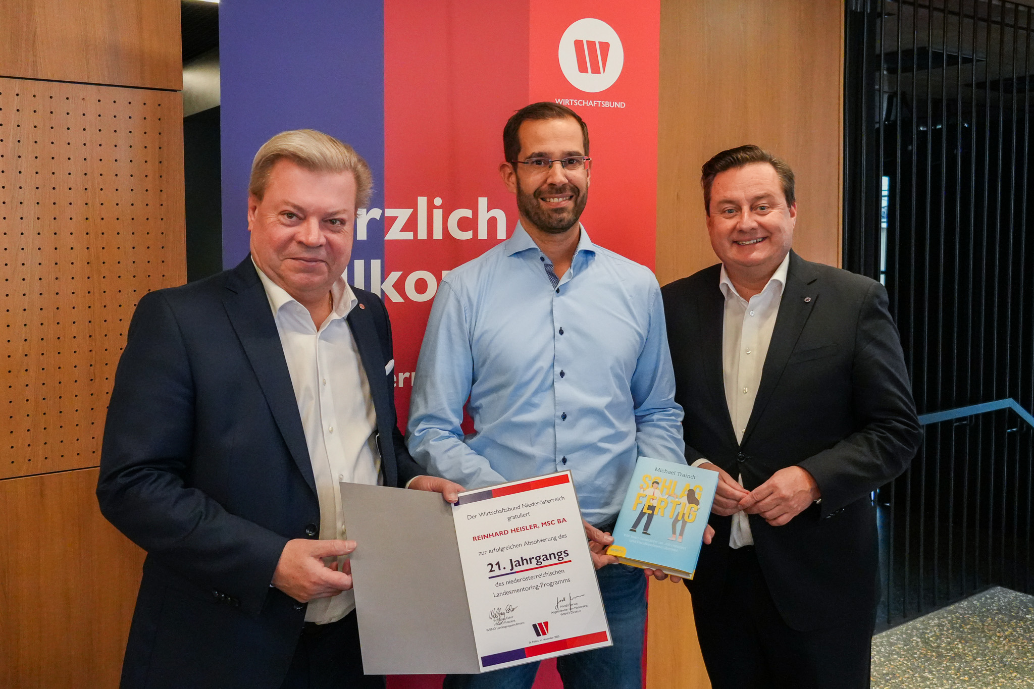 Der Absolvent des WB Landesmentoring Programms.