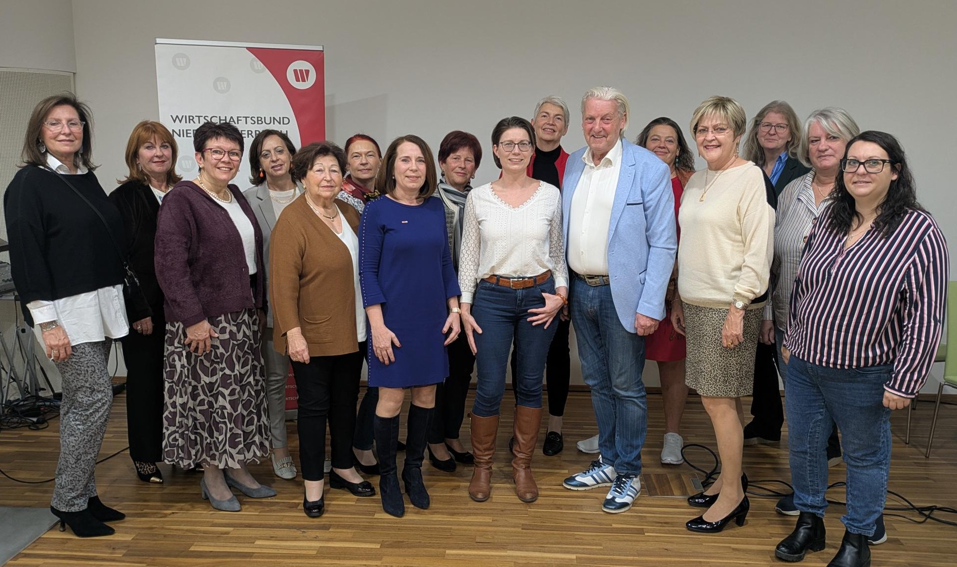 Die neu gewählte Bezirksgruppenvorstehende der Frau in der Wirtschaft in Hollabrunn.