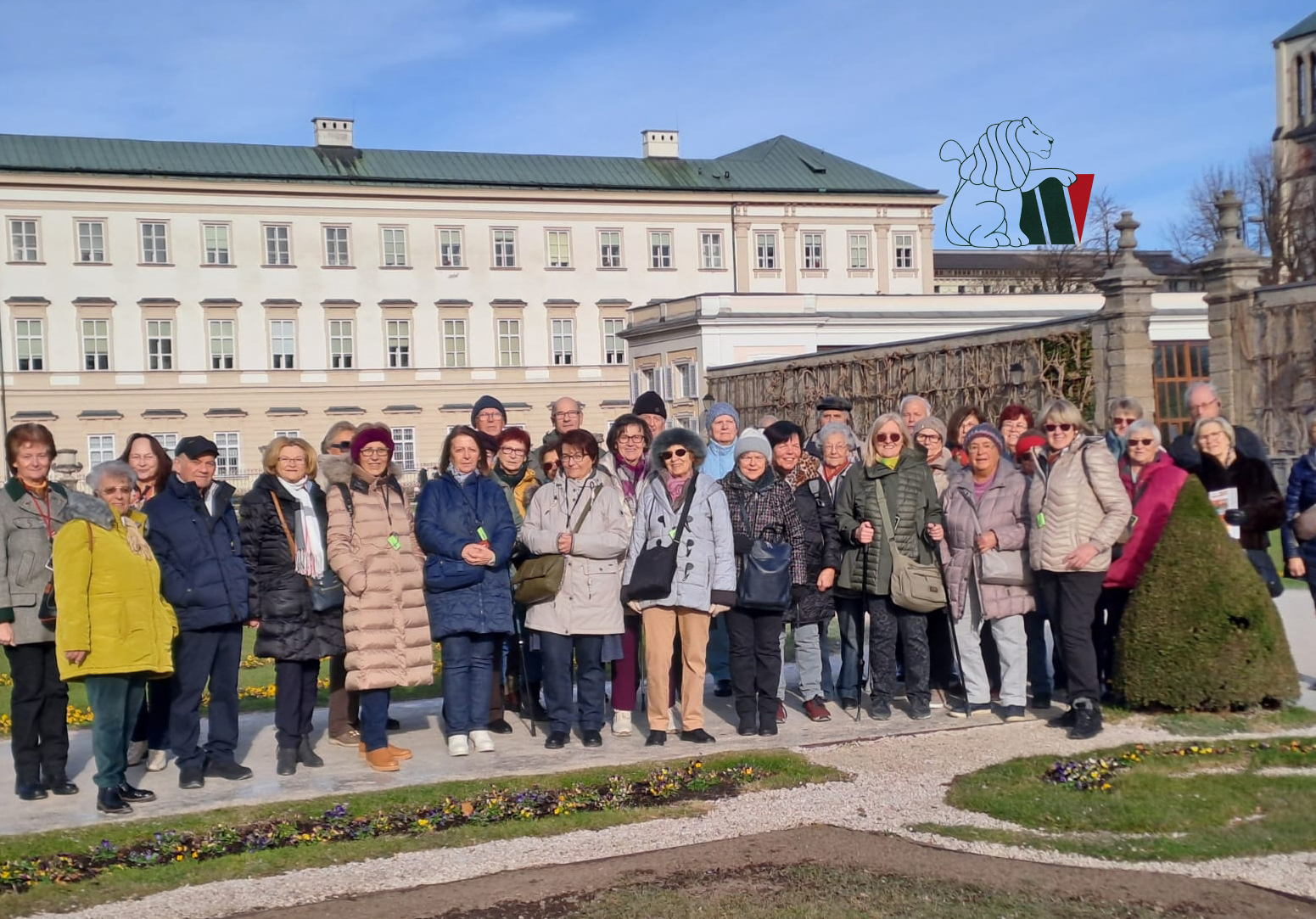 Tulln_Silberlöwen Advent Die Tullner Silberlöwen auf ihrem Ausflug in Salzburg.