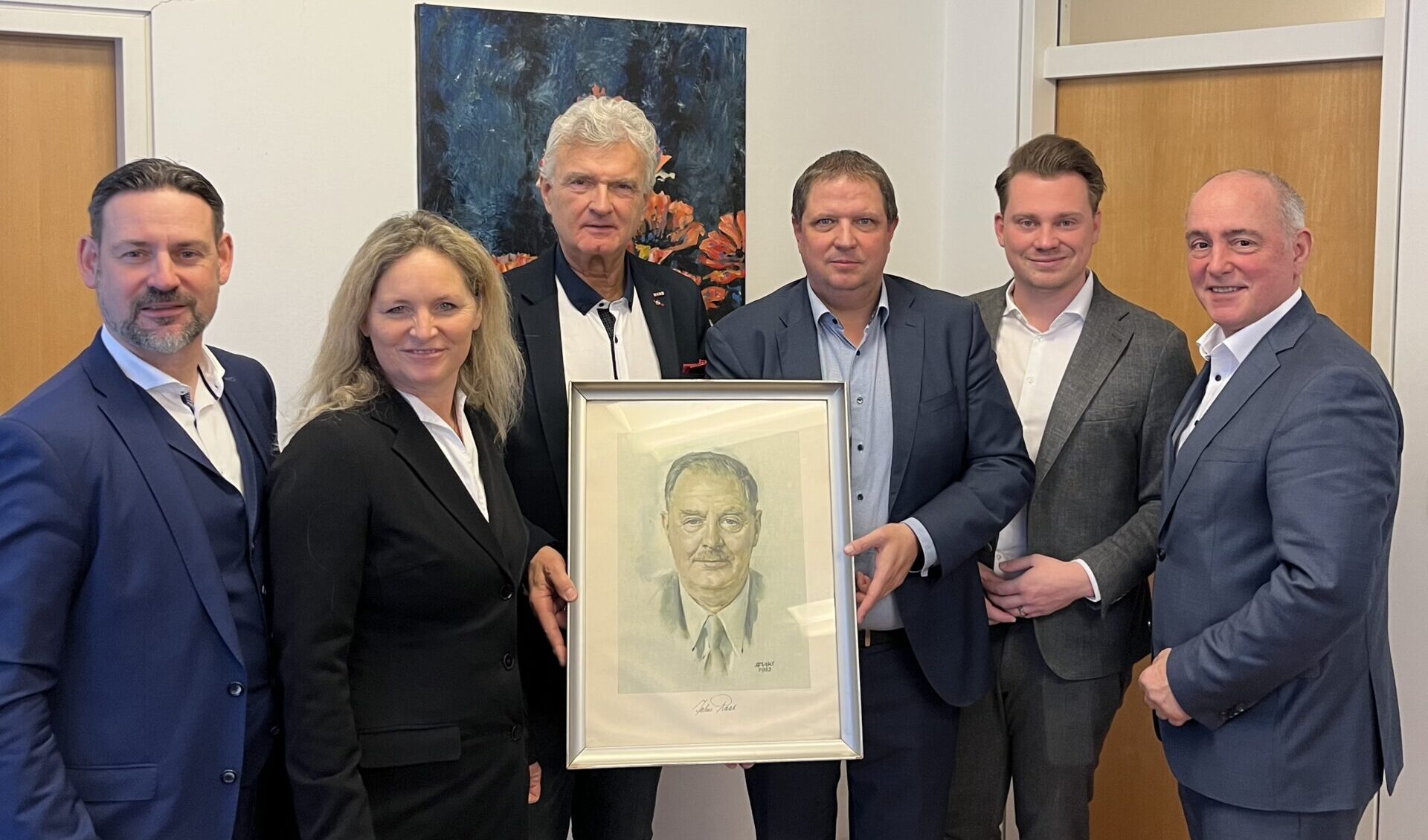 Der Wirtschaftsbund St. Pölten bei ihrem gemeinsamen Julius Raab Jour Fixe