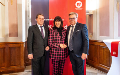 WBNÖ Ecker/Servus: WBNÖ gratuliert Martha Schultz zur Angelobung als Präsidentin der WKÖ